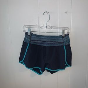 Lulu lemon speed short long size 4